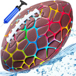 Jasonwell Pool Beach Water Football - Strong Grip Waterproof Football for All-Weather Play Pool Toys Beach Games Outdoor Sports Lake Toy Christmas Birthday Gifts for Kids Boys Teens Adults