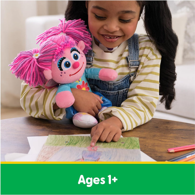 GUND Sesame Street Official Abby Cadabby Take Along Buddy Plush, Muppet Doll, Premium Plush Toy for Ages 1 & Up, Pink, 13”