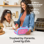 Bentgo Kids Prints Leak-Proof, 5-Compartment Bento-Style Kids Lunch Box - Ideal Portion Sizes for Ages 3-7, Durable, Drop-Proof, Dishwasher Safe, & PFAS & BPA-Free Materials (Rainbows & Butterflies)