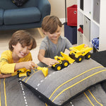 Cat Construction 7" Dump Truck, Loader & Excavator Toys Combo Pack for Kids 3+