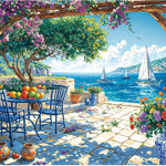 Puzzles for Adults 1000 Pieces, Romantic Street Scene Jigsaw Puzzle with 1:1 HD Poster, Perfect Interlocking No Dust, Stress Relief Ideal Gift for Family Games