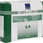 Abena Abri-Form Comfort Plastic-Backed Briefs, Level 4, (Medium To Large Sizes) Medium, 14 Count | Disposable