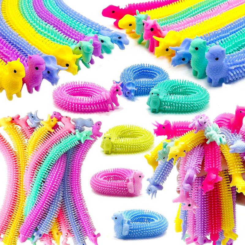 yzxodn 30 pack stretchy strings fidget toys bulk for kids stress relief sensory toys