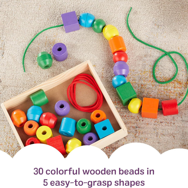 melissa-and-doug-primary-lacing-beads-educational-toy-for-kids-with-30-wooden-beads-and-2-laces
