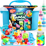 Klever Kits Water Gel Kit, Waters Pets Magic Fairy Water Gel Toy Kit with 10 Gels, 12 Molds, Preserving Bottle for Presents, Party Favors, Birthday Gifts, Arts & Crafts DIY Squishy Making Kit for Kids