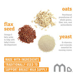 Munchkin Milkmakers Lactation Cookie Bites, Oatmeal Chocolate Chip
