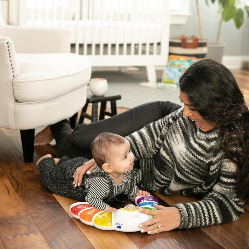 Baby Einstein Glow & Discover Light Bar Toy for Infants 3 Months+, Multisensory Learning and Development