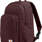 Carhartt 25L Classic Laptop Backpack, Durable Water-Resistant Pack W/ 16" Laptop Sleeve and Multiple Organizational Compartments, Black