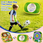 Animal Bean Bag Toss Game Outdoor Toy for Kids Family Party Supplies