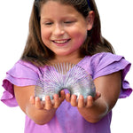 The Original Slinky Walking Spring Toy, 2.75-inch Diameter Metal Slinky, Fidget Toys