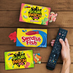 SOUR PATCH KIDS & SWEDISH FISH Soft & Chewy Gummy Candy Variety Pack, 15 ct | 3 Flavors, Bulk Candy