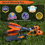 Toy Rocket Launcher for Kids: Outdoor Toys Slingshot Rocket Launchers - Best 6-10 Year Old Boy Gifts for Teens Boys & Girls All Ages - Fun Summer Toys 5 6 7 8 9 10 11 12+ Year Old Boy Birthday Gifts