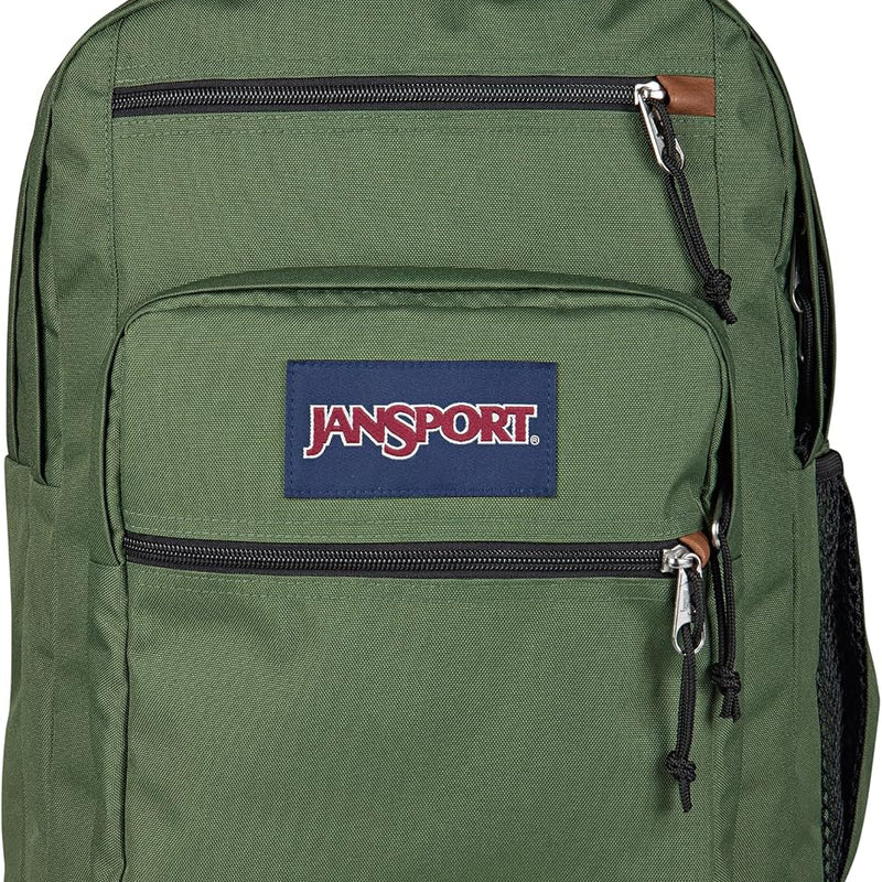 JanSport Cool Backpack, with 15-inch Laptop Sleeve - Large Computer Bag Rucksack with 2 Compartments, Ergonomic Straps, Black