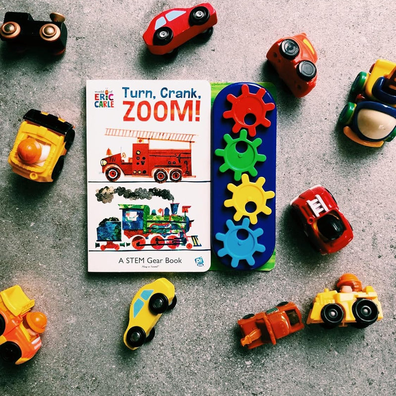 Eric Carle STEM Gear Sound Book for Kids, Board Book with Interactive Sounds