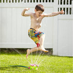 Melissa & Doug Sunny Patch Pretty Petals Flower Sprinkler Toy for Kids Outdoor Water Play
