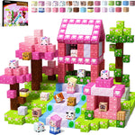 GobiDex 100PCS magnetic blocks for 3+ years old girls, STEM sensory gifts with princess theme