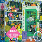 RoseArt Soft Touch Backyard Country Farm Scene 1000 Piece Jigsaw Puzzle for Adults
