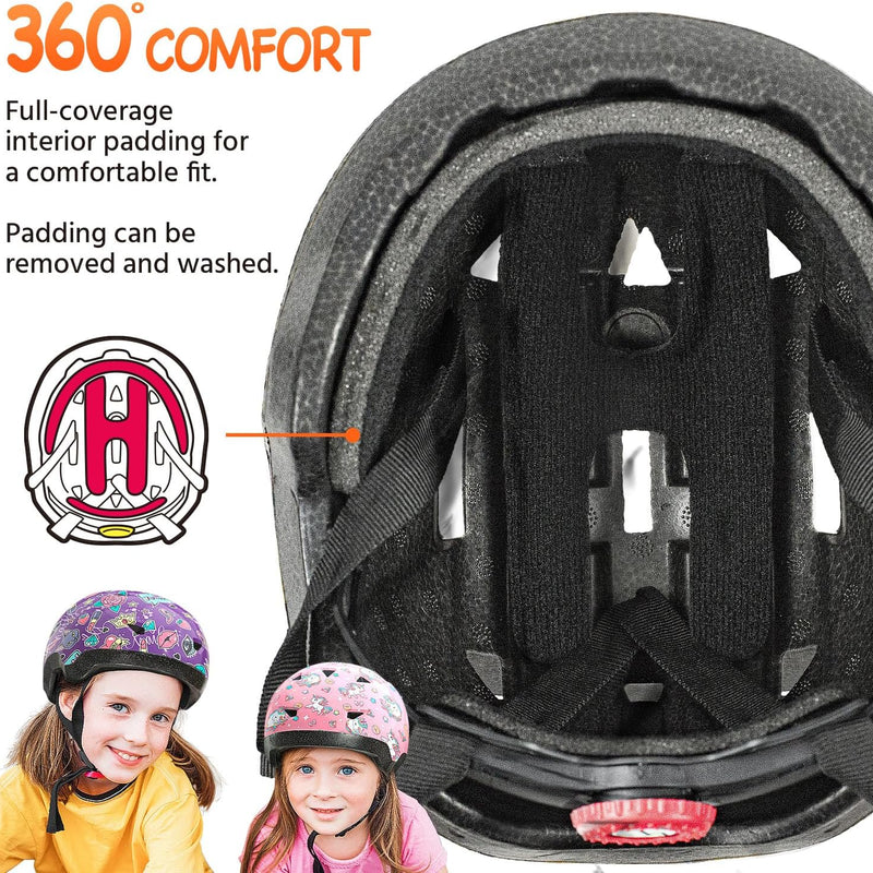 Mountalk Kids Bike Helmet for Infants to Youth Boys and Girls - CPSC and ASTM Certified