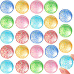 JOYIN 24 Piece Assorted Bouncy Balls: Durable Rubber Toys for Kids' Parties, Carnivals, and Classrooms