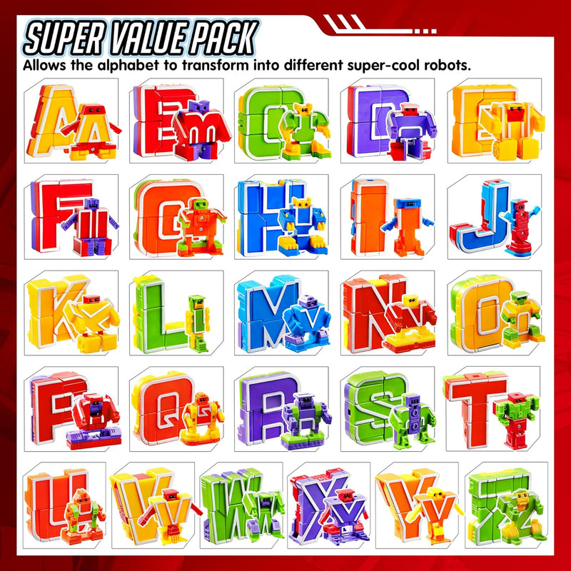 JOYIN Alphabet Learning Toys for Kids, 3-7 Years, S.T.E.M. Education, Carnival Prizes, and Treasure Box
