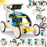 Bottleboom STEM 13-in-1 Education Solar Power Robots Toys for Boys Age 8-12, Educational Toy Science Kits for Kids Experiment Robotics Set Birthday Gifts for 8 9 10 11 12 Years Old