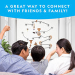 National Geographic Magnetic Marble Run: 75-Piece STEM Building Set for Kids & Adults with Magnetic Track