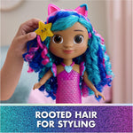 DreamWorks GABBY'S Dollhouse The Movie, Sing & Shine Mermaid Gabby, Waterproof Mermaid Doll with Lights & Sounds, Kids Toys for Girls & Boys Ages 3 and Up