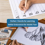 Learning Pencils For Toddlers 2-4 Years–Kids Pencils For Beginners, Toddlers And Preschoolers, Jumbo Triangle Shape With Soft Graphite (8pk+Sharpener)