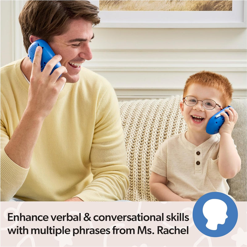 Ms. Rachel Official Electronic Learning Phone for Toddlers Ages 1-3+, Educational Toys and Communication Skills
