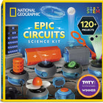 National Geographic Electronics Kit for Kids - 120 Electrical Projects and STEM Toy