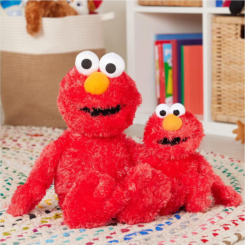 GUND Sesame Street Official Elmo Muppet Plush, Premium Plush Toy for Ages 1 & Up, Red, 13”