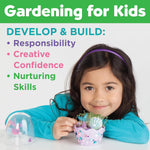 Creativity for Kids Mini Garden Mermaid Terrarium Kit - Perfect for Girls and Kids Who Love Science and Crafts