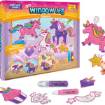 Imagimake Window Art - Princess, DIY Mess-Free 16 Pieces Suncatcher Kit | Stained Glass Painting Craft Activity for Kids, Birthday Gift for Girls Ages 5,6,7,8,9,10,12 Years Old