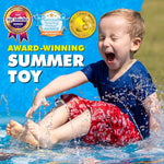 SplashEZ 3-in-1 Splash Pad, Sprinkler & Baby Pool - Toddler Outdoor Water Toys for Learning & Fun