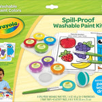 Crayola Spill Proof Paint Set (8ct), Washable Toddler Paint Kit | Screen Free Activity, Arts & Crafts Kit for Kids, Painting Gift for Toddlers, Ages 3+