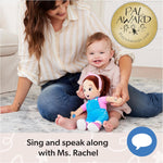 Ms. Rachel 16" interactive doll with 4 songs & 16+ phrases for 6 months to 3+ years toddlers