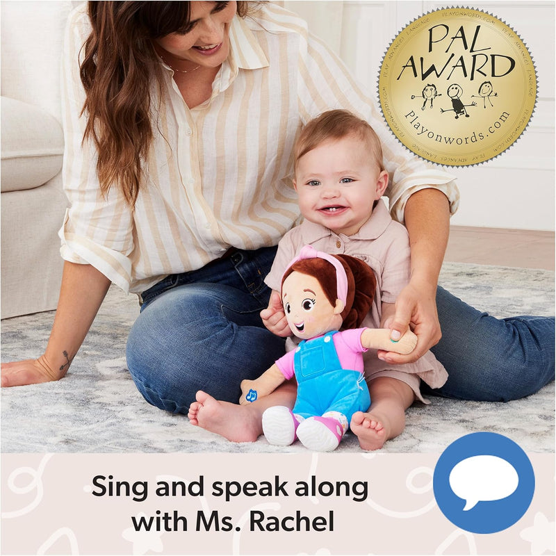 Ms. Rachel 16" interactive doll with 4 songs & 16+ phrases for 6 months to 3+ years toddlers