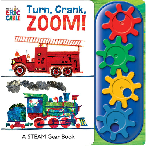 Eric Carle STEM Gear Sound Book for Kids, Board Book with Interactive Sounds