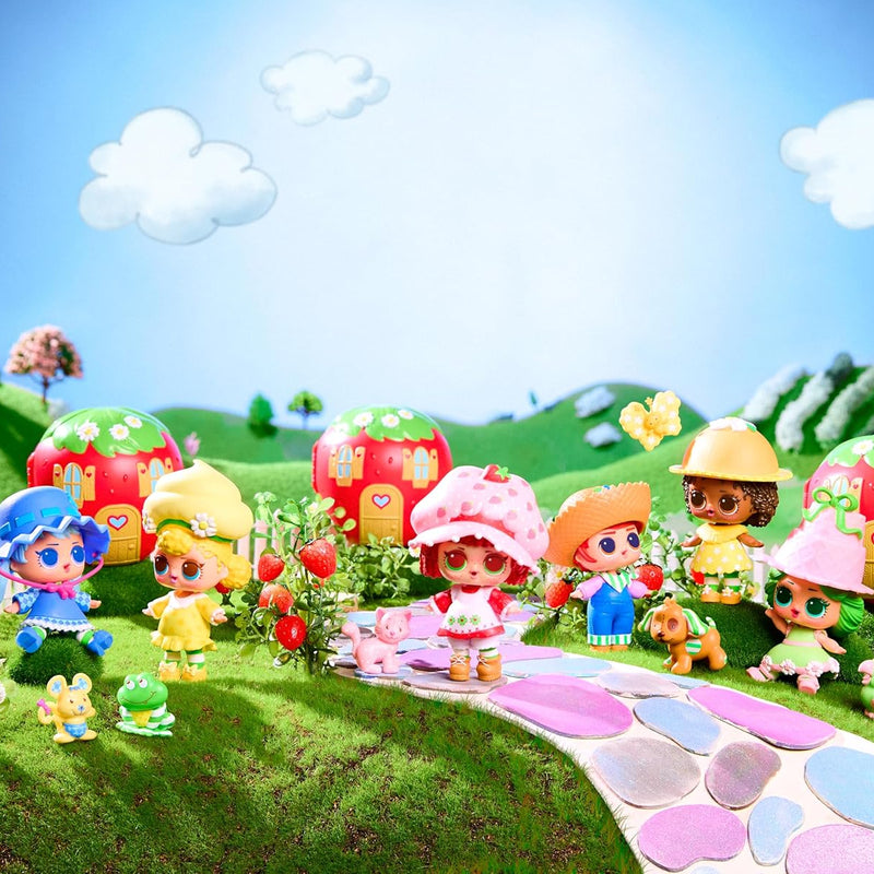 LOL Surprise Loves The World of Strawberry Shortcake Tots with Scented Dolls, Pets, and Transforming Strawberry House Playset – Gift for Kids Ages 4+