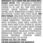 Jimmy Dean Snack Size Maple Pancake & Sausage Sandwiches, 10 Count (Frozen)