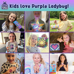 Mother of Pearl DIY Mosaic Photo Frame Craft Kit for Girls Ages 8-12 | Make-your-own Activity, Summer Projects, Tween Gift, 9 Year Old Birthday Present, Creative STEAM Activity
