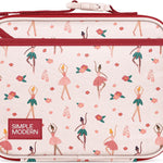 Simple Modern Disney Kids Lunch Box for School | Reusable Insulated Lunch Bag for Toddler, Girl, and Boy | Meal Containers with Exterior & Interior Pockets | Hadley Collection | Princess Rainbows