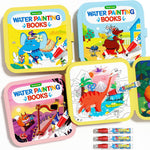 Timetome Water Painting Books for Kids Ages 3-6 | Water Coloring Books with Water Pens, No Mess Travel Toy for Kids to Develop Creativity, Fine Motor Skills and Early Learning