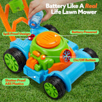 SLOOSH Bubble Lawn Mower Toddler Toy: Spill-Proof Bubble Machine for Indoor/Outdoor Play, Ages 1-3