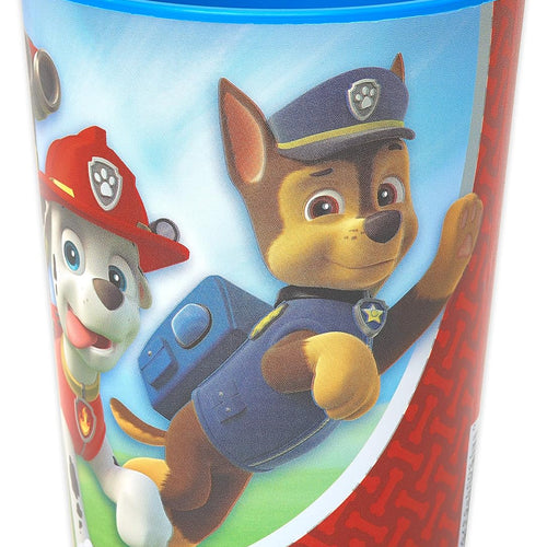 Paw Patrol Party Cups: Reusable 16oz Plastic Cups for Kid's Birthdays & Celebrations