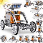 Bottleboom STEM 13-in-1 Education Solar Power Robots Toys for Boys Age 8-12, Educational Toy Science Kits for Kids Experiment Robotics Set Birthday Gifts for 8 9 10 11 12 Years Old