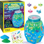 Kids' Axolotl Terrarium STEM Science Kit, Arts and Crafts, Indoor Gardening for Girls (Ages 6+) - Spring Gifts & DIY Toys
