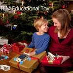 STEM Building Kits for Kids Ages 8-14: Solar Car, Biplane Glider, Binoculars, Wind Car