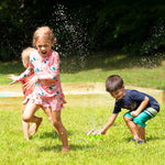 Melissa & Doug Sunny Patch Pretty Petals Flower Sprinkler Toy for Kids Outdoor Water Play