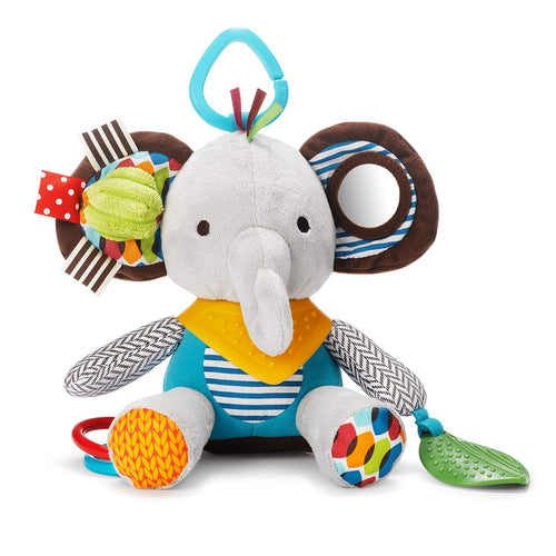 Skip Hop Bandana Buddies Baby Activity and Teething Toy with Multi-Sensory Rattle and Textures